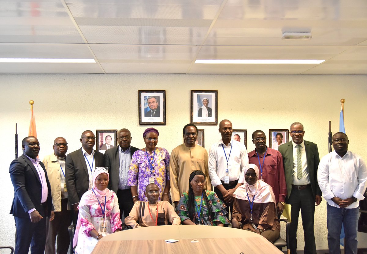 UnfpaCI's tweet photo. Visite d’échange en 🇨🇮 ! Une délégation de 7 experts (projet SWEDD, santé, éducation, mentors) de la Gambie s'imprègne du modèle #SWEDD ivoirien. Reçus par le DirCab du Min. de la Solidarité et Rep @kabore8saidou de @UnfpaCI, ils préparent le déploiement des "Espaces Sûrs" en🇬🇲 https://t.co/rqbDmpIjTh