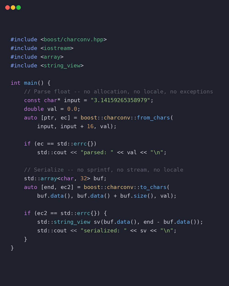 Boost C++ | Open Source Libraries tweet media