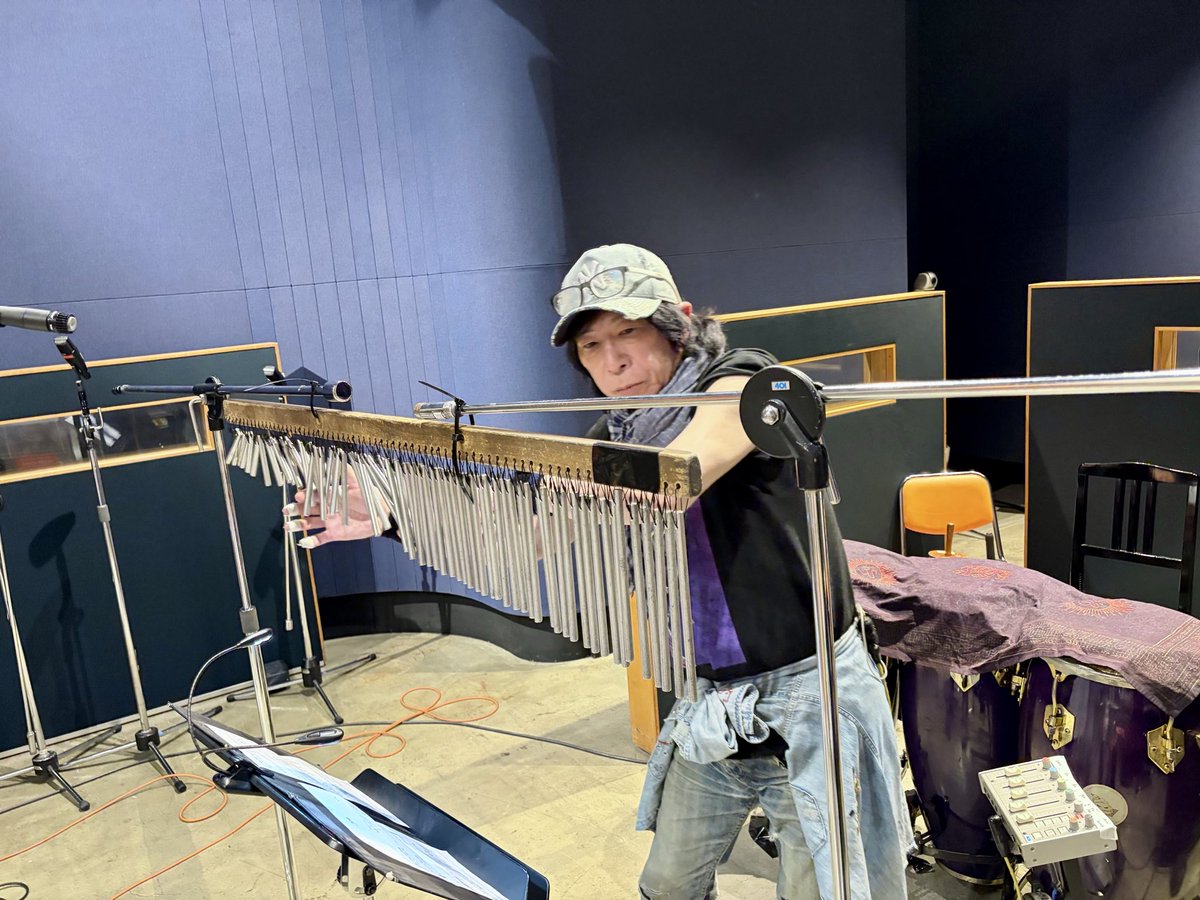 misawaMATARO's tweet photo. 優しく力強い素敵な曲でした☺️
楽曲のアクセントになれたら🙇‍♂️ https://t.co/gvHKmTbEH0