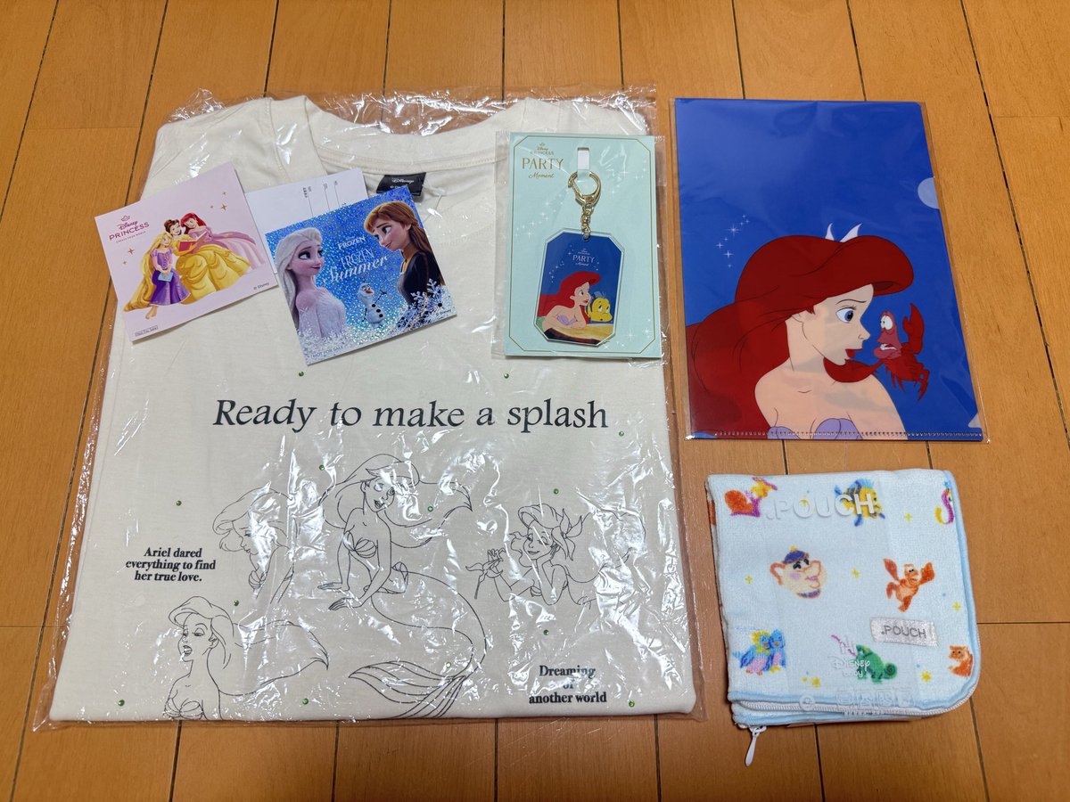 Disney_Cure_lu's tweet photo. ディズニープリンセスモーメントで無事アリエルグッズ購入🧜🏻‍♀️🫧🪸 https://t.co/zOAp5hCk5x