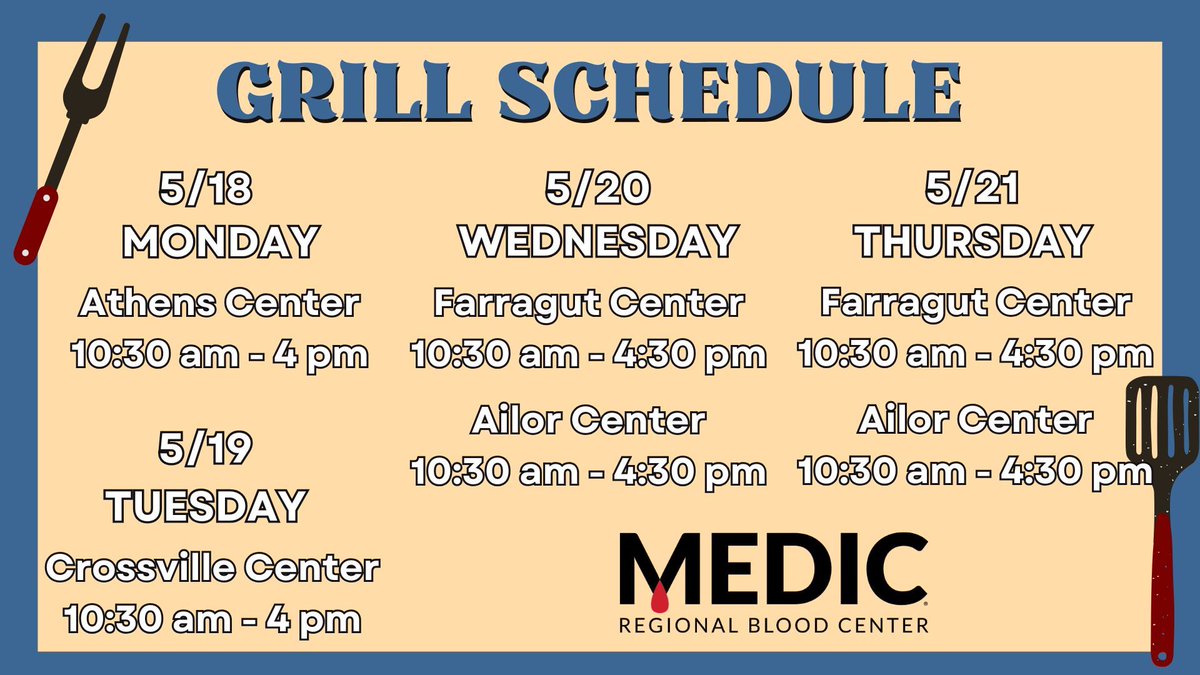 MEDIC Blood Center tweet media