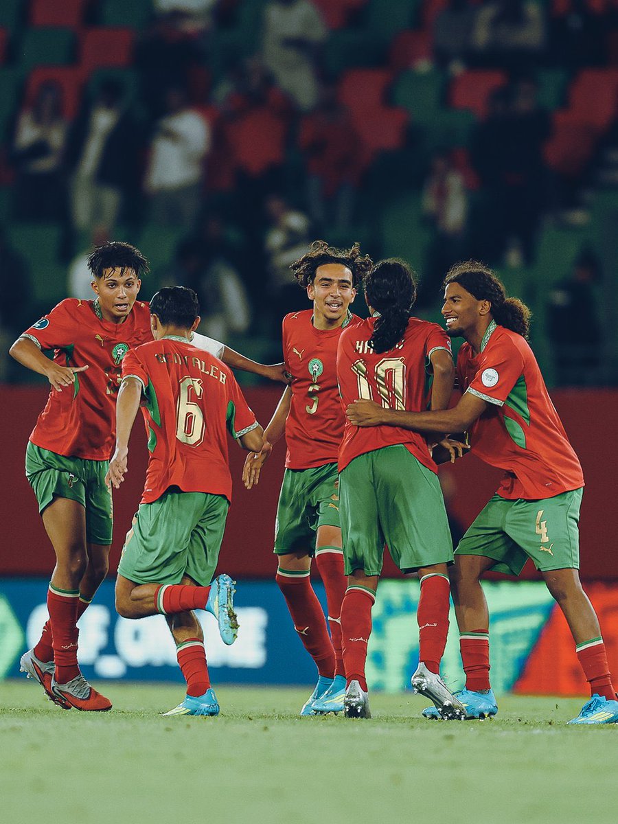AdamEllakyw05's tweet photo. 🇲🇦 Pride, passion, and responsibility.
    Honored to wear the Moroccan colors at the U17 AFCON. ❤️💚 https://t.co/MJiz8LZ4v5