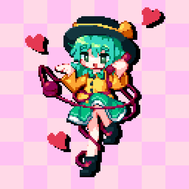 Pixel_sinker's tweet photo. #5月14日はこいしの日 #Pixelart https://t.co/75VqXlDkjN