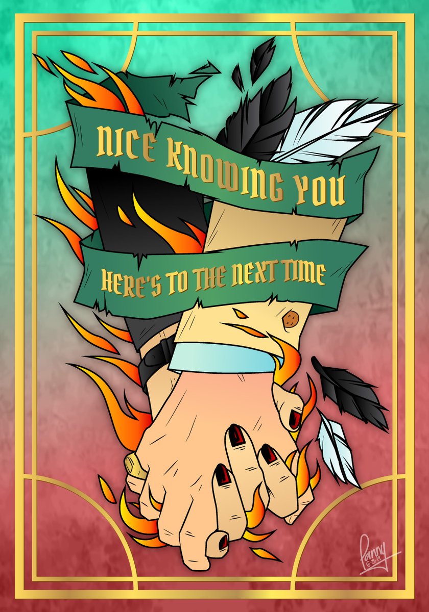 isladelcocoink's tweet photo. right timing for this old piece.
back in 2019, almost 2 months before Good Omens season one premier, guess I was right all along 🪽 https://t.co/Gw7bUakzrX