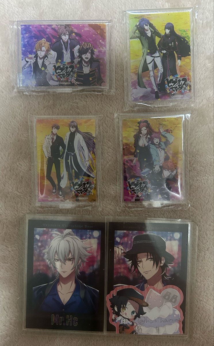hakihamimo's tweet photo. 【譲渡】ヒプマイ ヒプムビ  アクスタ

譲→Amazon特典アクスタ
理鶯 乱数 幻太郎 帝統 寂雷 一二三 十四 獄乙女 無花果
求→500円＋送料

検索からでもお気軽にご連絡ください。 https://t.co/EJOAO7kniY