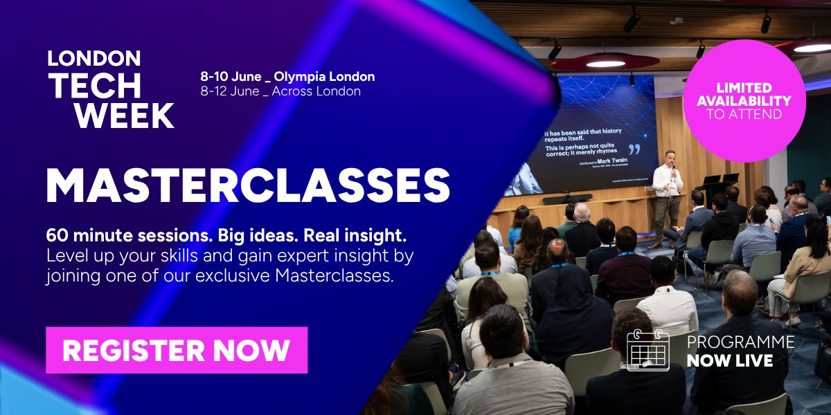 London Tech Week tweet media