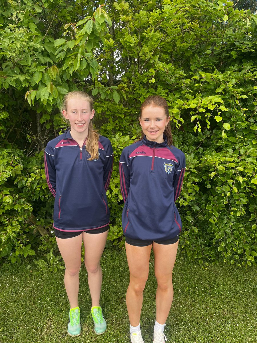 ExtraSMCN's tweet photo. Well done to our @StMarysCollege u16, inter and senior athletes who competed on 7th and 13th of May at the South Leinsters. Congrats to Aoibhinn O Sullivan, gold in the senior pole vault, Grace Cassidy came 3rd in the Junior Javelin and Ruby Cowdell took bronze in the Senior 800m https://t.co/DEIshbTMJd