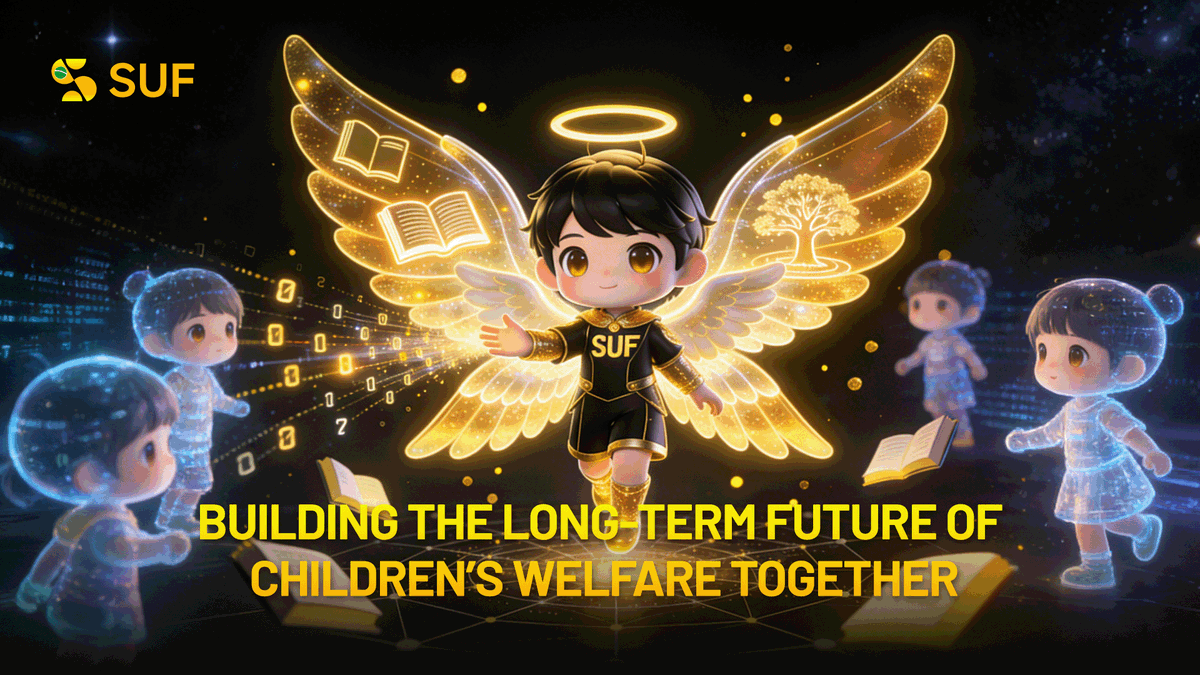 SUF__official's tweet photo. We believe that✊
when goodwill is better recorded,
and trust is built on stronger ground,
children’s philanthropy can go further and unlock more possibilities.

Looking ahead, SUF hopes to work with more builders and supporters
to advance a more transparent and sustainable collaborative network for children’s welfare. 🌍

#SUF #ChildrenWelfare #Web3ForGood #SocialImpact #FutureForChildren
