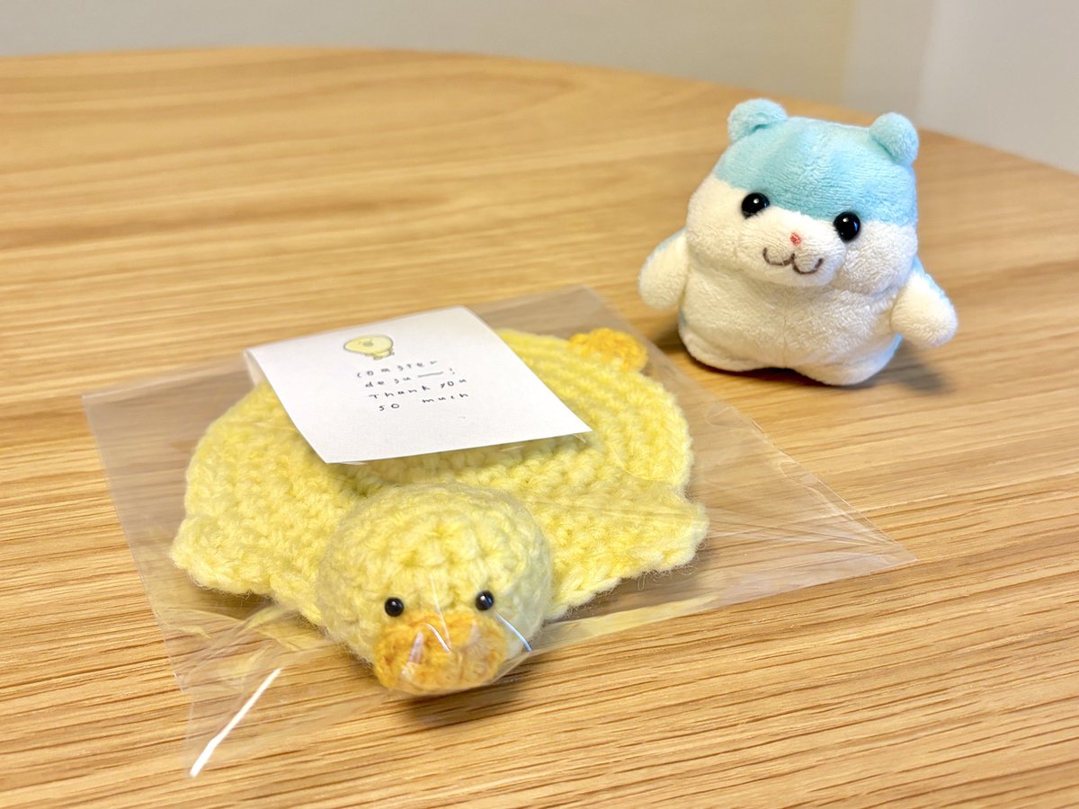 3mrmh's tweet photo. オツキ様のヒヨコのコースターを購入させていただきました！あひるの池のコースターから素敵だな〜と拝見しており、今回はヒヨコのコースターを✨ キュンとくる梱包で、思わず一緒に撮ってしまいました✨大切に使わせていただきます🐥🩵 https://t.co/DNfSLZpK9I
