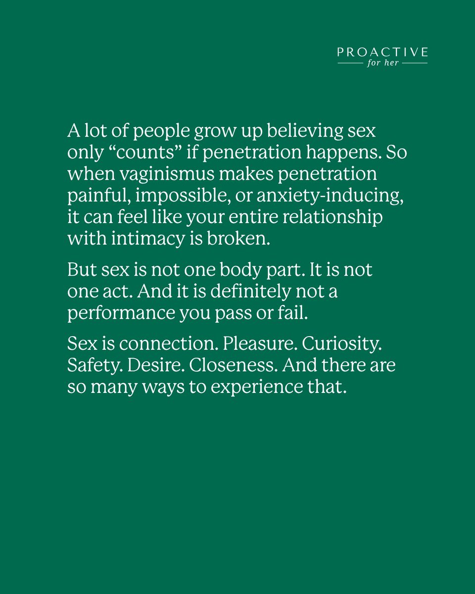 Team_Proactive's tweet photo. Penetration isn’t the goal. The journey is.

#vaginismus https://t.co/s3ytJTupo7