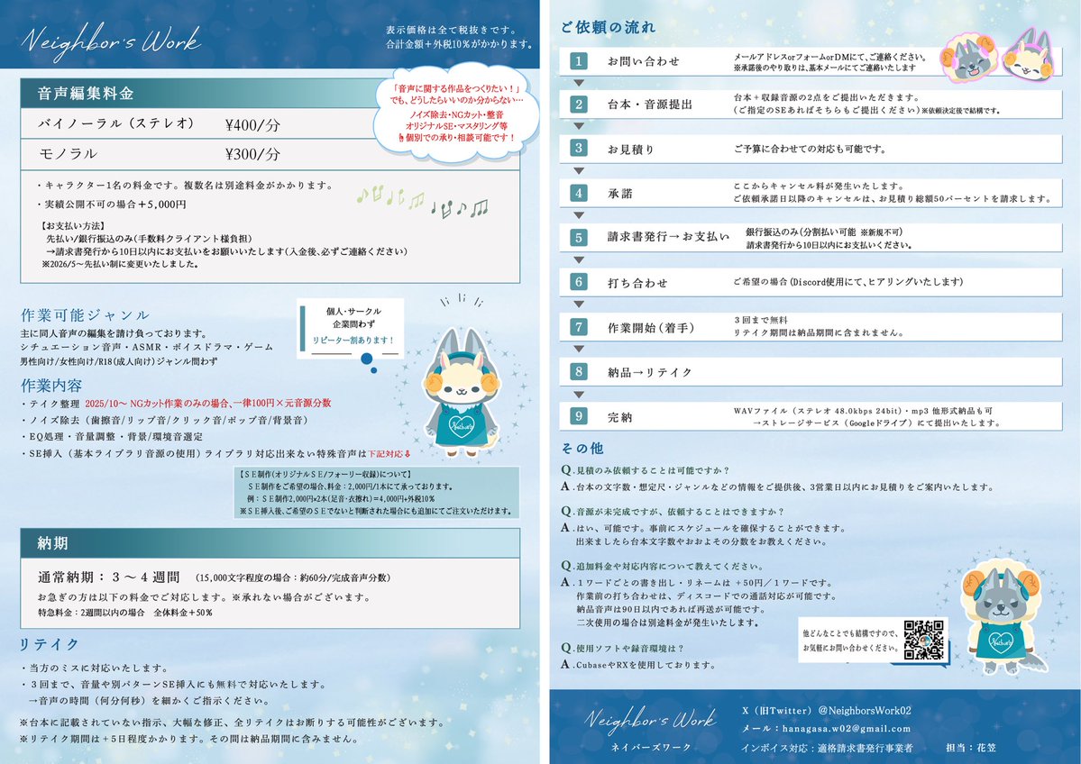 Neighbor'sWork@音声編集 tweet media