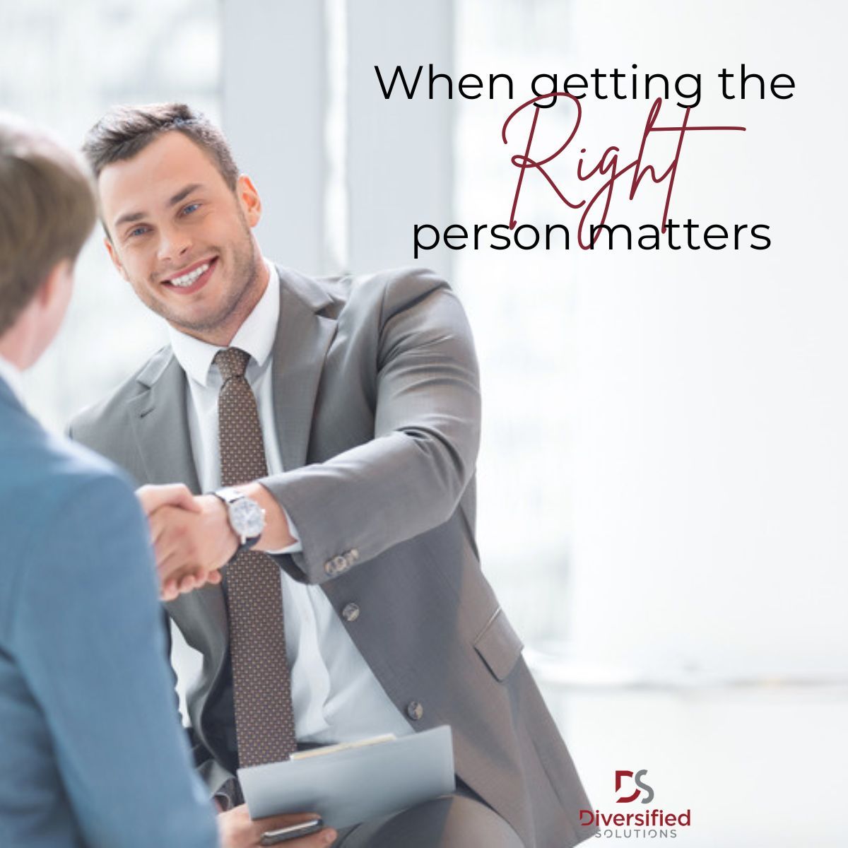 div_sol's tweet photo. The right person will BUILD your culture and company to be STRONGER.
The wrong person can destroy your culture.
Diversified Solutions is here to help you get the right, highly talented person who will be a difference maker.

https://t.co/9liKH3mVCg

#RightPerson #Hiring #Partner https://t.co/Zu9snJ02oD