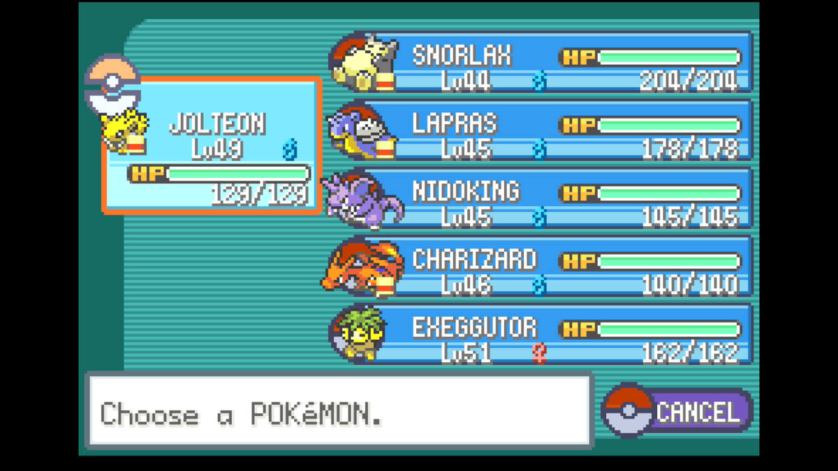 Knight_Daddyvt's tweet photo. Twas a long journey but I finally beat my first #pokemon game. I refuse to grind level lol https://t.co/rb4qDFU0Jd