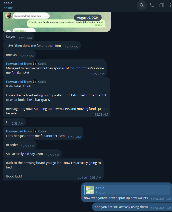SoupyS0L2's tweet photo. @perps Bulk is ran by scammers and grifters that abuse memecoin communities.

you will win dont worry. kobie been pump faking bulk to people for over 2 years. https://t.co/RNY4cRyMTz