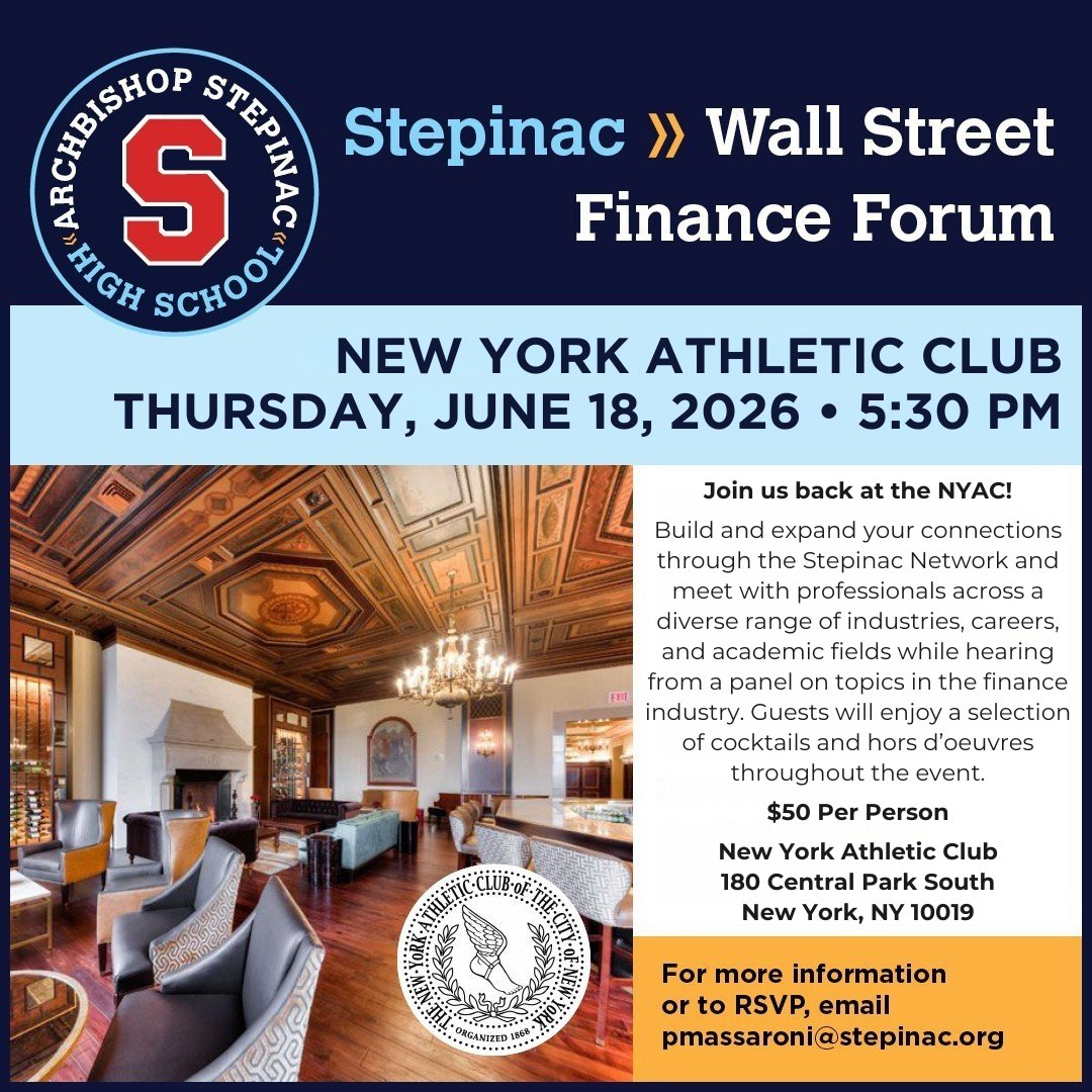Archbishop Stepinac High School tweet media