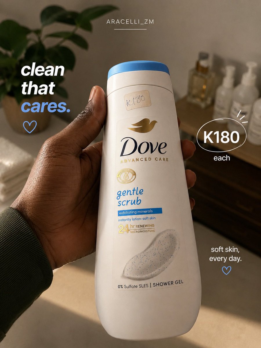 AracelliZm's tweet photo. #dovebodywash
#grooming https://t.co/TXuOkZElrO