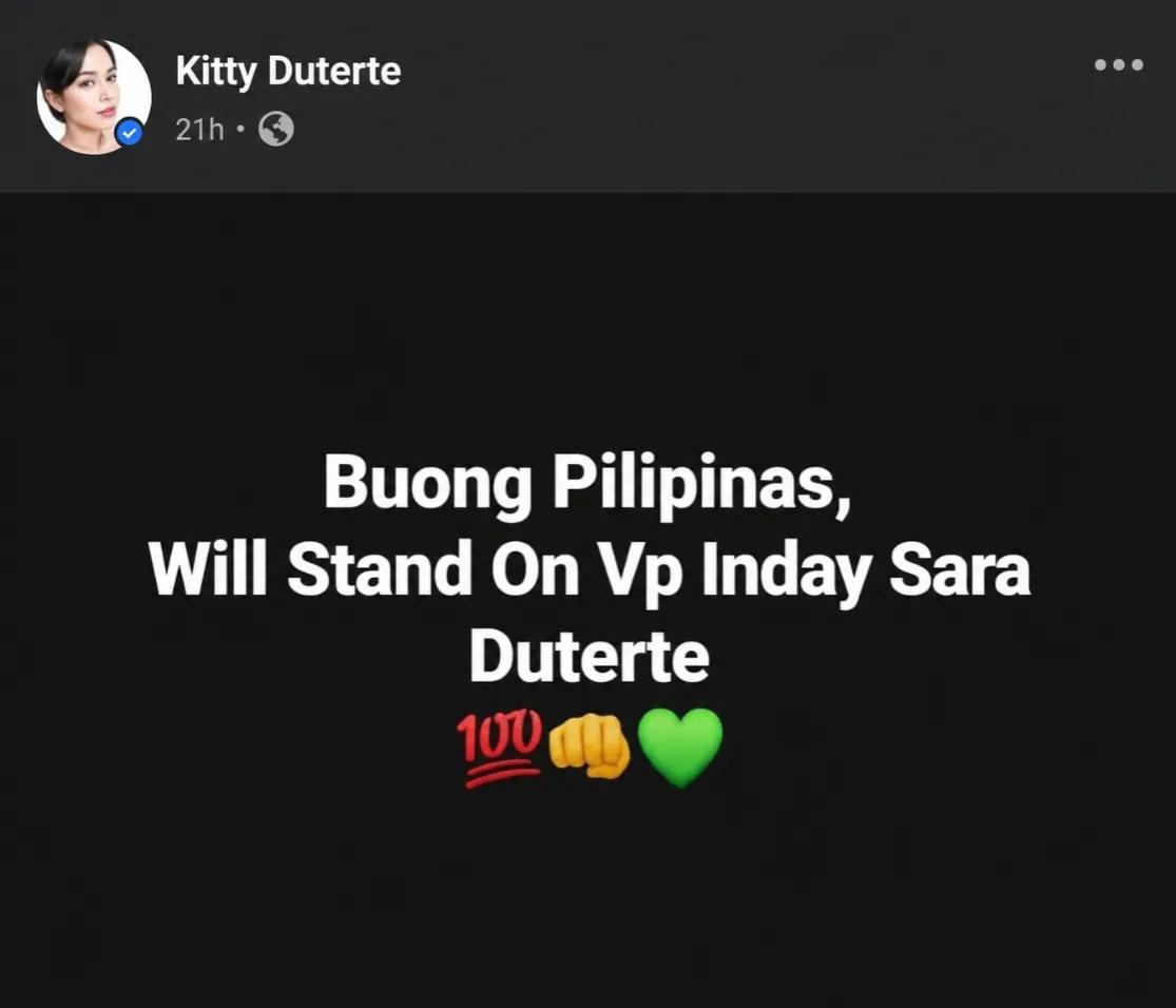 POKIIIMON00's tweet photo. Lets stand on para kay Inday sarah,Lalaban &amp; Supporta para kay Inday Kami🩷 Solid👊
#tatakduterte #panalonato #indaysarahduterte #president2028 https://t.co/DfZD1ibxAF