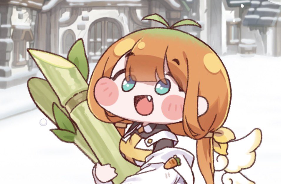1548_955's tweet photo. キャロットの笑顔、全使徒の中で一番好きかも https://t.co/XvlpXWzvS5