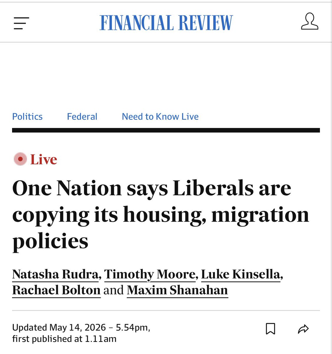 Patrick Gorman MP tweet media