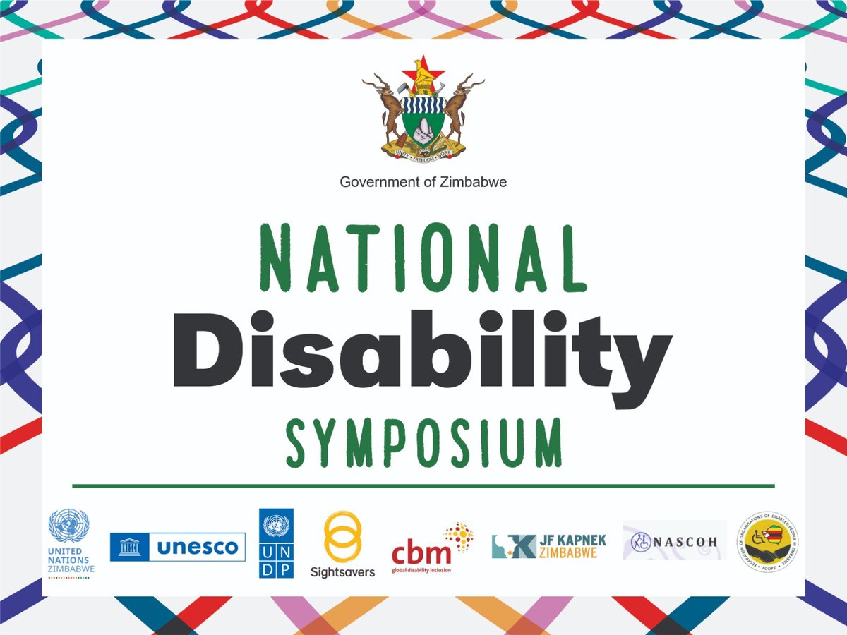 unescoROSA's tweet photo. .@UNZimbabwe  joined a three-day national disability symposium (13-15 May), which provides a platform for critical dialogue and accountability on disability inclusion, rights, and policy implementation.
@UN_GDF @UNFPA_Zimbabwe @UNDPZimbabwe @mpslswzim 
#disabilityinclusion https://t.co/lHPgmslt8C