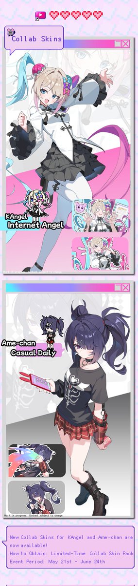 AstralParty_'s tweet photo. [Astral Party × Needy Streamer Overload] †Collab Rerun Confirmed†
The ultra-cute collab~ Rerun Confirmed!
May 21st, the Astral Party × Needy Streamer Overload collaboration collaboration begins! The adorably unstoppable KAngel & Ame are making their return to Astral Party☆ Collab characters will join Astral Party, along with limited-time events!

†Love forever†

#NEEDY_GIRL_OVERDOSE
#AstralParty