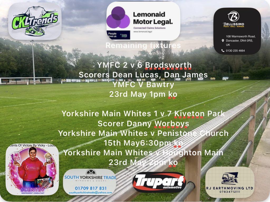 Yorkshiremainfc's tweet photo. Updated fixtures and results https://t.co/JUvERUibIp