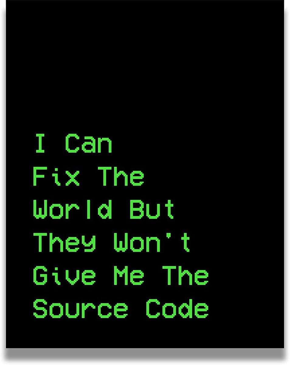 CyberRacheal's tweet photo. Show me the code first https://t.co/hmhRJzVe3Q