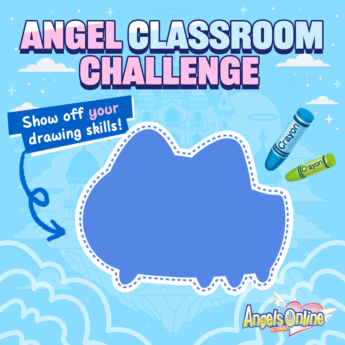 AOG_EN's tweet photo. 🎨Tracing Challenge!✨

Angels, it’s time to test your drawing skills! 👼
Follow the lines and complete the adorable illustration—
let’s see if you can clear the challenge!

Don’t forget to share your finished artwork
and show everyone your amazing skills 😎

#AngelOnlineGlobal #TracingChallenge