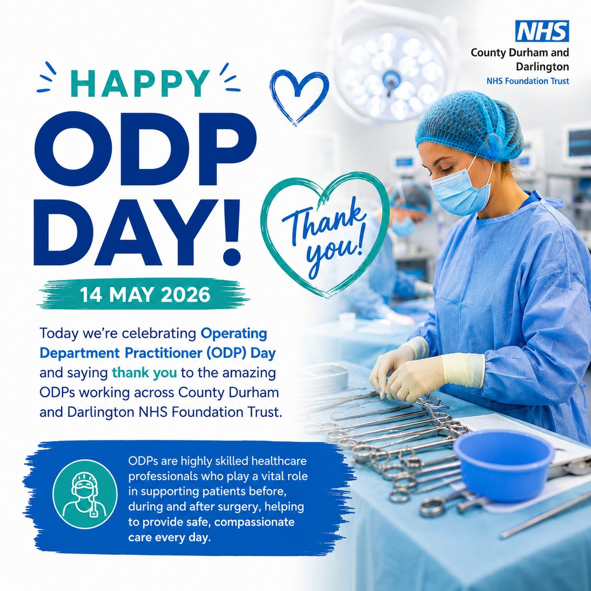County Durham and Darlington NHS Foundation Trust tweet media