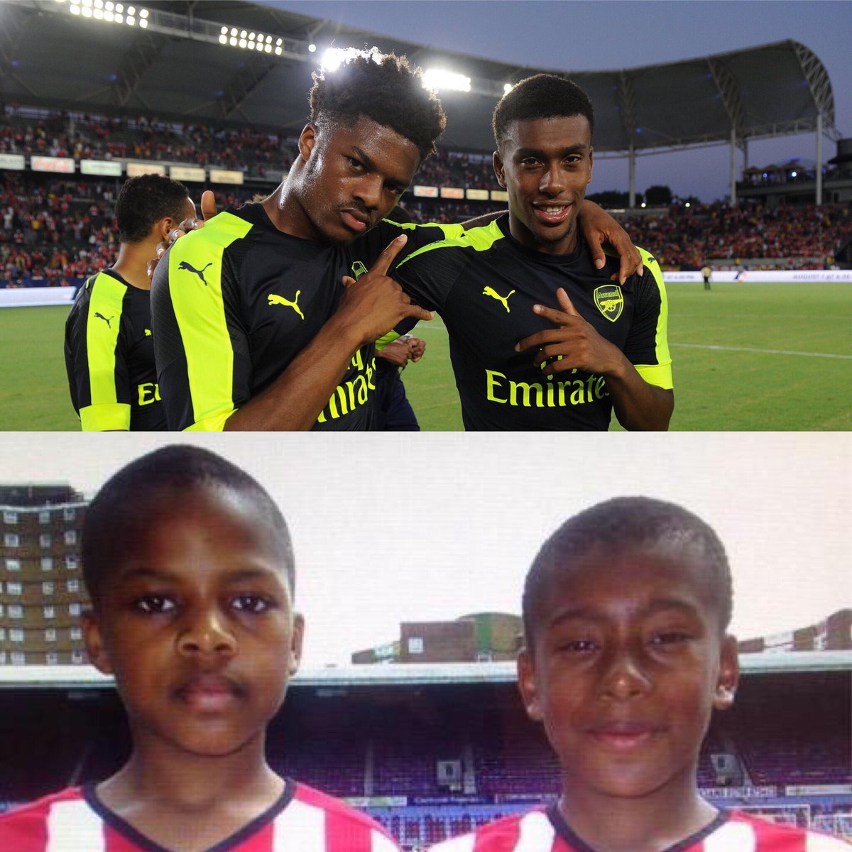 PrimePacman's tweet photo. Alex Iwobi: A Premier League Journey from Hale End to Fulham.

Alexander Chuka Iwobi, born on 3 May 1996 in Lagos, Nigeria, moved to England with his family at the age of four. He joined Arsenal's academy in 2004 at just eight years old, after being spotted playing youth football.
A tricky midfielder with an abundance of natural talent, Alex is a Hale End graduate.