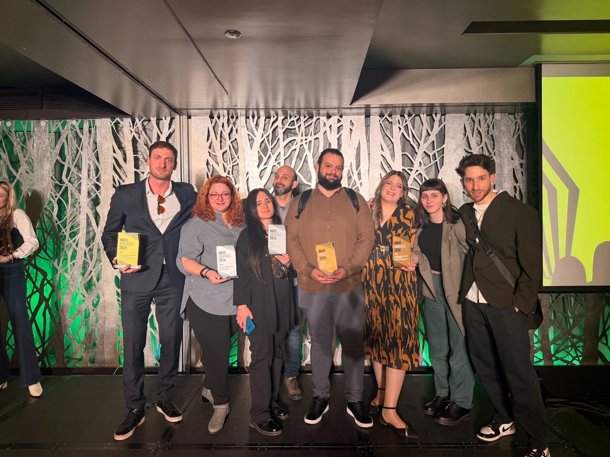 LEAPgr's tweet photo. Five awards at the Indie Awards 2026. 🏆

From immersive XR experiences to gamified activations, we create technology people genuinely feel and remember.

Huge congrats to our team, partners &amp; clients for pushing boundaries and building unforgettable experiences together. ✨ https://t.co/r4vIcS91uO