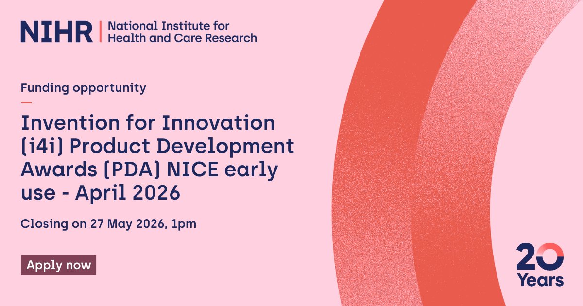 National Institute for Health and Care Research tweet media