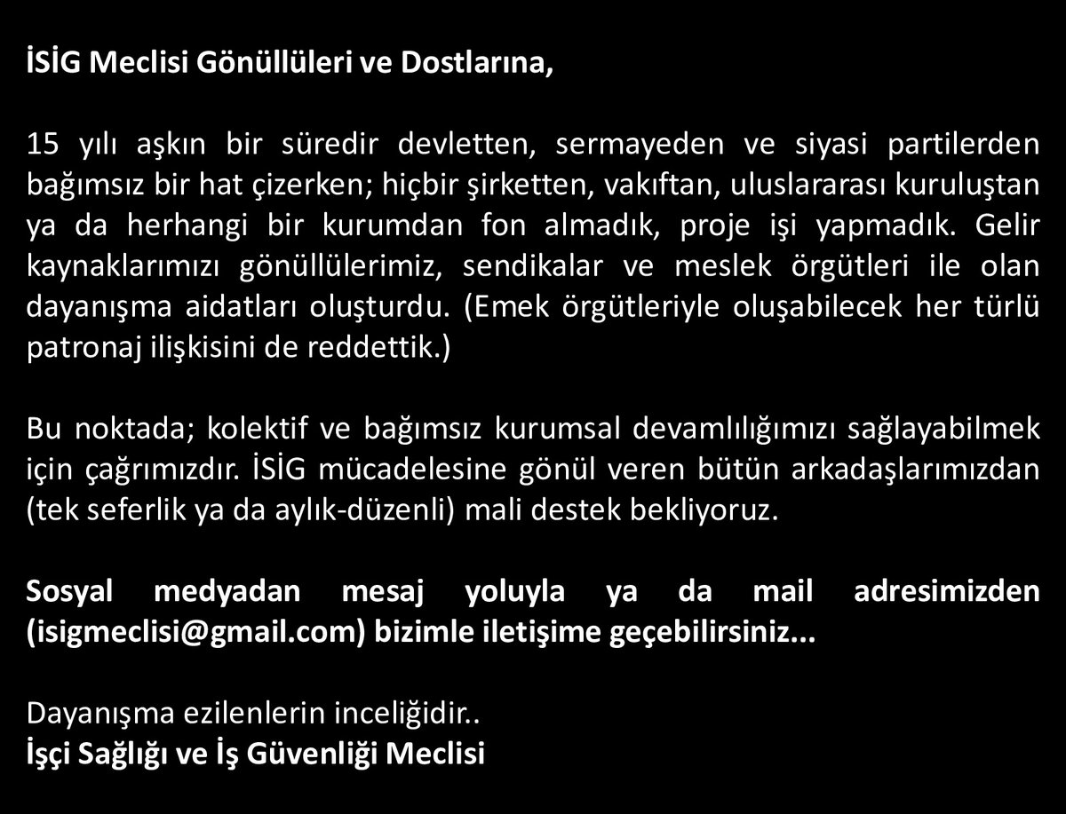 İSİG Meclisi tweet media