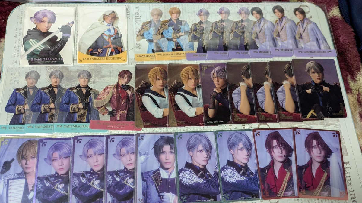 Mso_737's tweet photo. [交換] 刀ミュ 夜半 クリアカード  戦闘 ライブ

譲▶画像
求▶同種 にっかり青江

☆リトリン必読、郵送交換
☆なるべく纏めての方優先
☆検索からもお声掛けお待ちしております🙇🏻‍♀️´- https://t.co/fhh6JnYbvL
