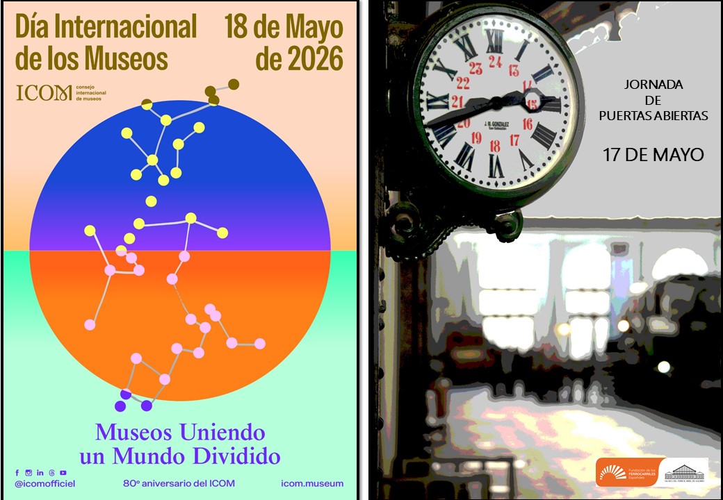 M_Ferrocarril's tweet photo. #DíaInternacionaldelosMuseos #DIM2026

📌Jornada de puertas abiertas

🗓️ Domingo 17 de mayo
🕙 10:00 - 15:00 🕒

ℹ️👉https://t.co/mOGhF4PuuU @IcomOfficiel @IcomEsp https://t.co/BXCF178q7k