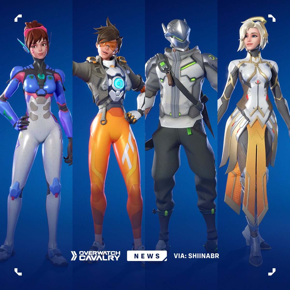 Overwatch Skins Spark Debate Over Tracer's Design and Depiction The Fortnite Skins Ignite Design Debate official image