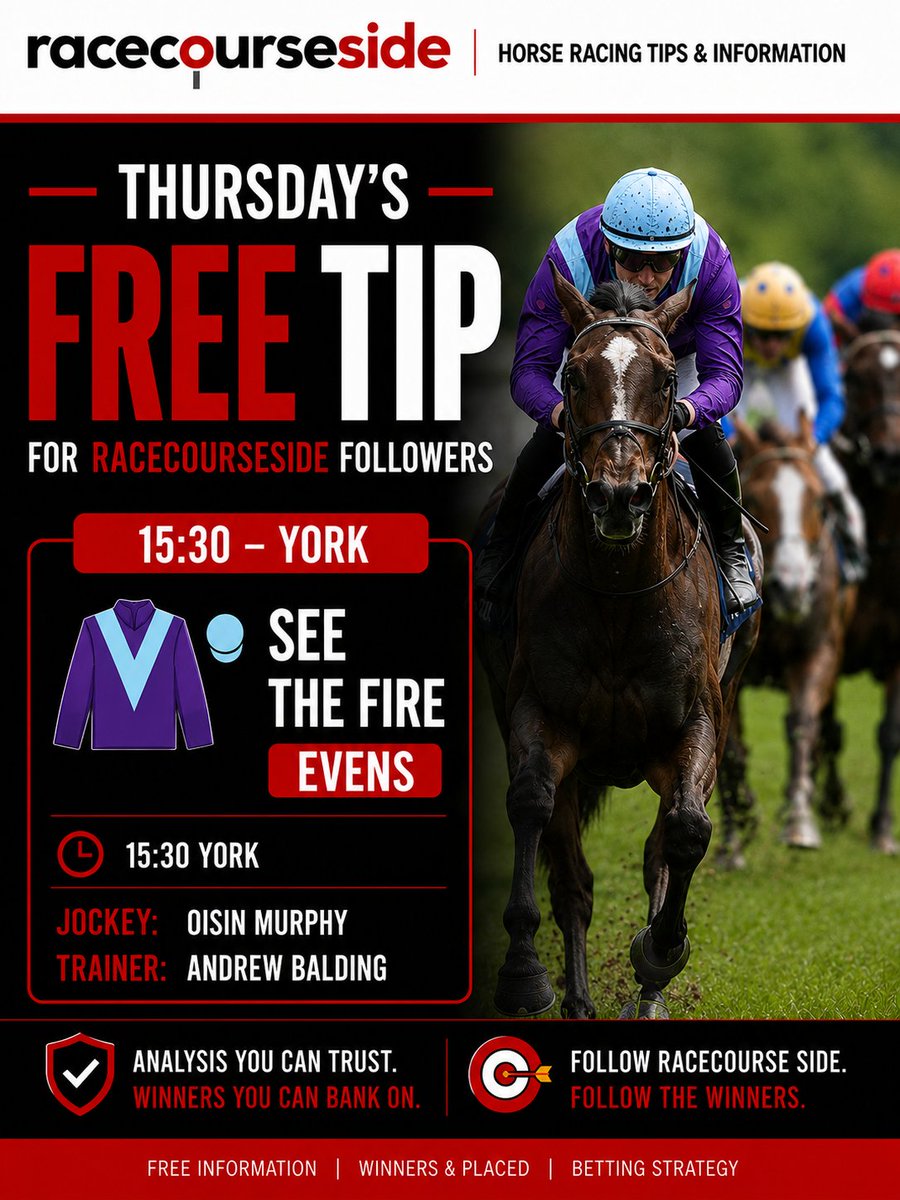Racecourse-side tweet media