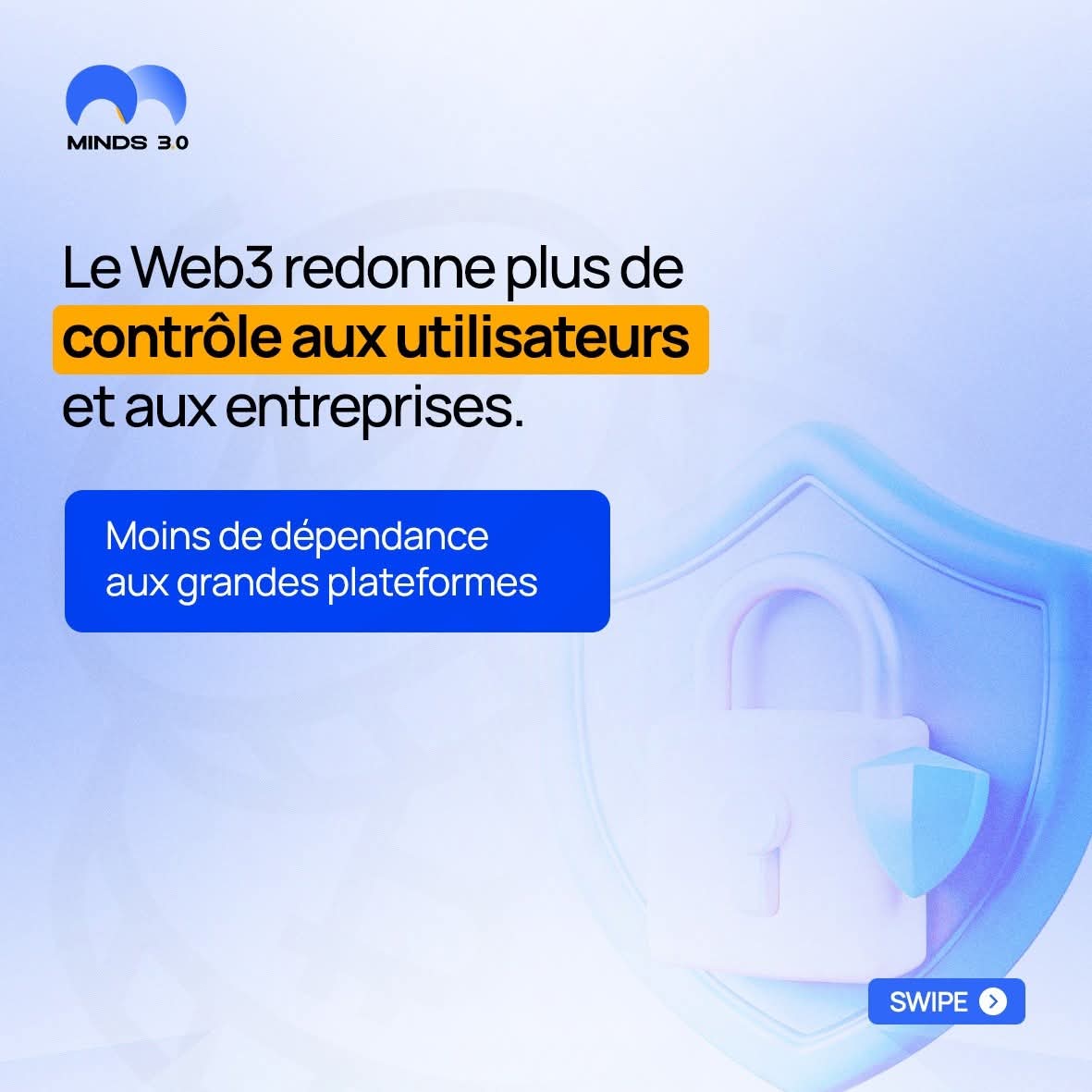Web3_Minds's tweet photo. Pendant longtemps, le Web3 a été perçu comme trop complexe ou éloigné des réalités africaines.
Aujourd’hui, cette vision change.

Dans ce carrousel, parlons de pourquoi de plus en plus d’entreprises s’y intéressent

#Web3 #Blockchain #Crypto #Fintech #MINDS https://t.co/9usp2KgVrl