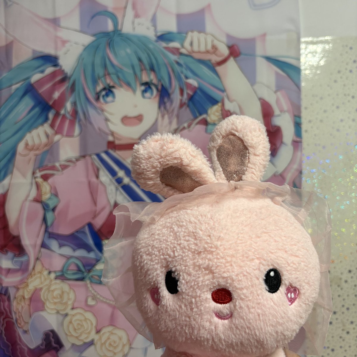 Kitsuri0's tweet photo. Happy birthday to my daughter chewiii 🐰 https://t.co/xQ7dJiargZ