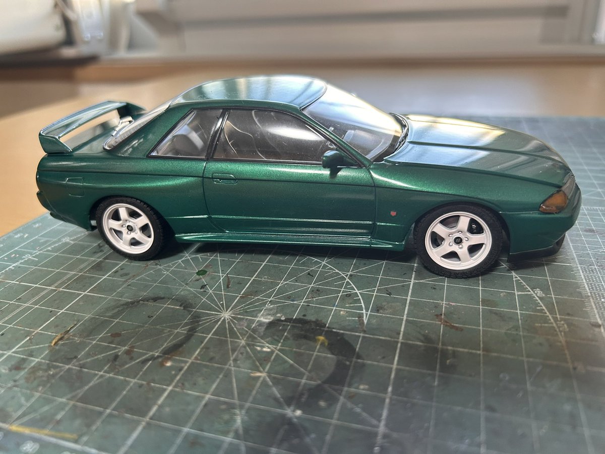 dc_rre's tweet photo. タミヤ製1/24ニッサン
スカイラインGT-Rを製作
しました。引っ越しをして
製作環境が変わってからの
完成品です！やっぱりタミヤ
さんのR32は作り易いし
仕上がりも安定の良い感じ😃 https://t.co/Llb2Tr94ex
