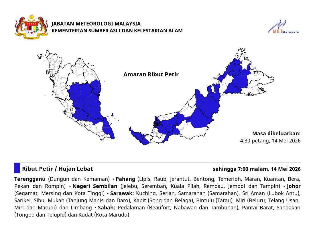 Jabatan Meteorologi Malaysia tweet media