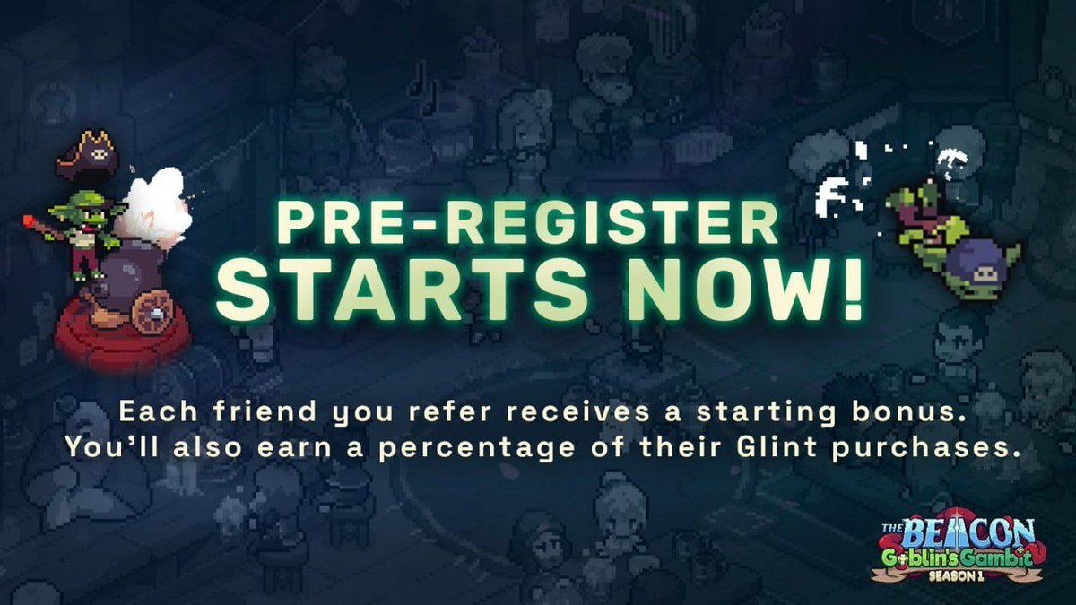 miftaikyy's tweet photo. 🪂 @The_Beacon_GG Pre-Registration is Live

Cost: $0 Free
 Reward: WL / Potential $BCN Reward
 Reward Pool: 7.7M $BCN

The Beacon Season 1 pre-registration is now live. Join early before the season starts and prepare to earn rewards through gameplay.

Step by Step Guide

 🔹 Go to https://t.co/50I7zXUKNJ
 🔹 Sign in with Google or wallet
 🔹 Follow their X account
 🔹 Complete the pre-registration
 
Note: Season 1 starts on May 25.
DYOR, NFA