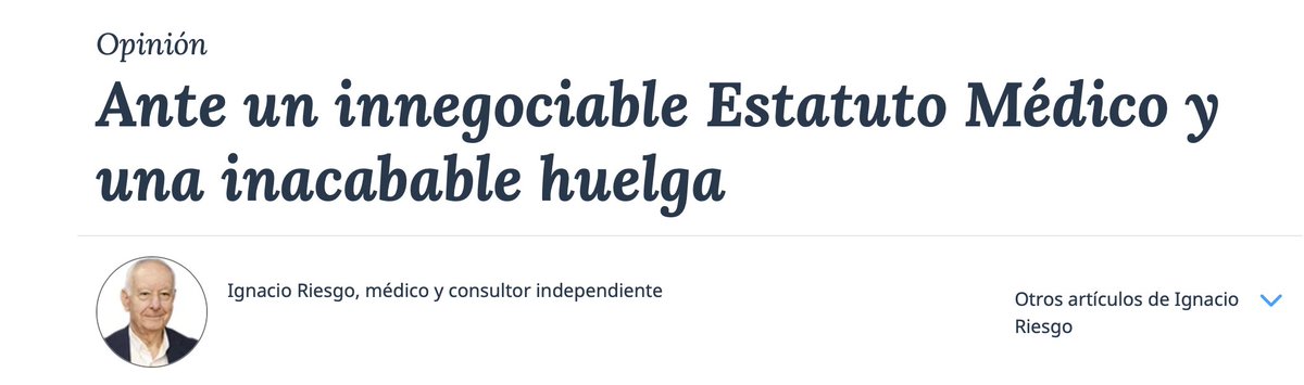 iriesgo's tweet photo. Ante un innegociable Estatuto Médico y una interminable huelga https://t.co/CmkpPScGPc https://t.co/Ul2RKUGg6Y