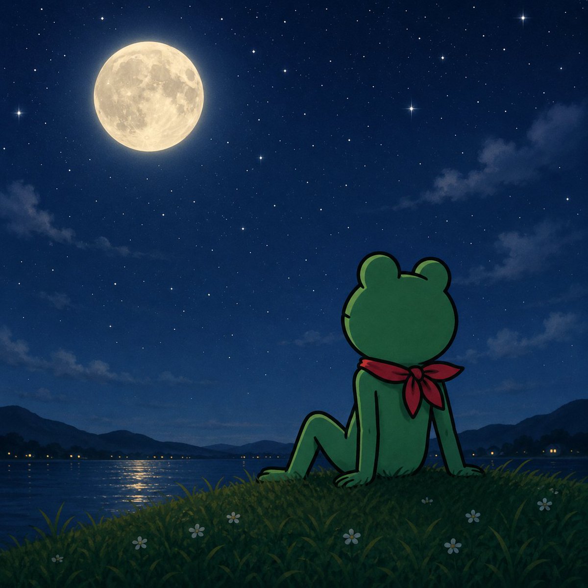 Wechatfroggie's tweet photo. Moon mission continues 

$Froggie https://t.co/A0wXVbieZa