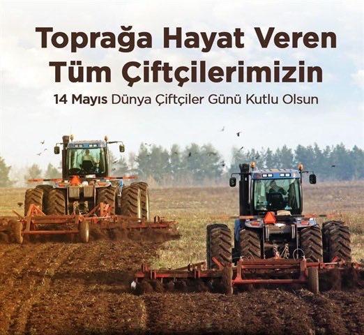 hasimburkek's tweet photo. Toprağa hayat veren tüm çiftçilerimizin 14 Mayıs Dünya Çiftçiler Günü’nü tebrik ediyor, bol ve bereketli kazançlar diliyorum. https://t.co/9a4WG9JXOv