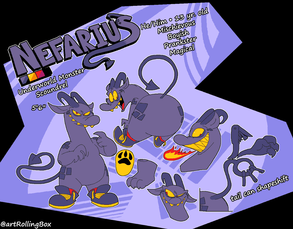 artRollingBox's tweet photo. 2026 Patty &amp; Nefarius Sheets (and general guidelines) https://t.co/Qj5izOG0fM