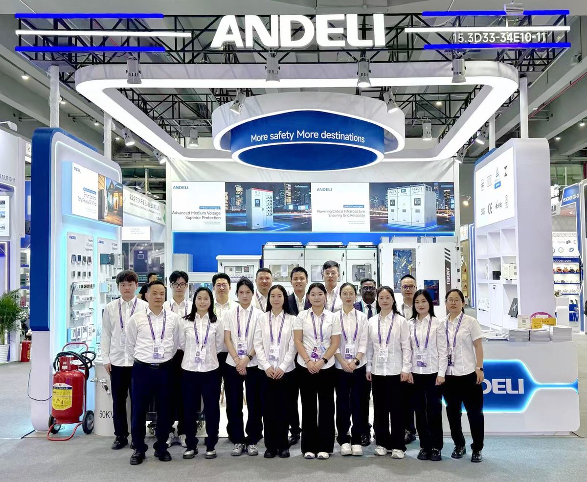 _AndeliGroup's tweet photo. 🎉 Thanks for visiting ANDELI at Canton Fair! Great exchanges on power distribution &amp; industrial control solutions for global projects.

📧 andeli@andeligroup.com
🌐 https://t.co/yTcNM3qQQY

#andeli #cantonfair #powerdistribution #industrialcontrol #electricalequipment https://t.co/KwrTlRBp9i