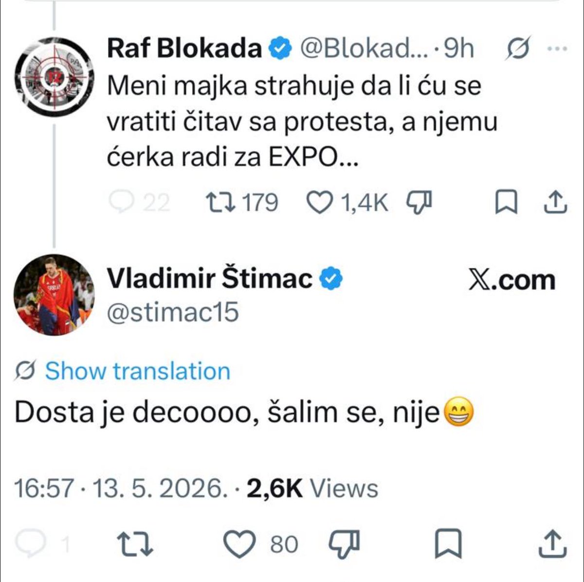 Dragan Djilas tweet media