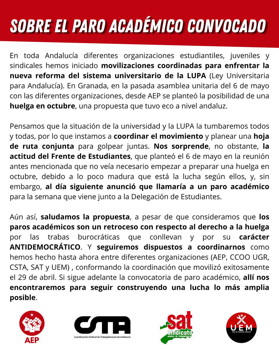 Asamblea de Estudiantes Permanente tweet media
