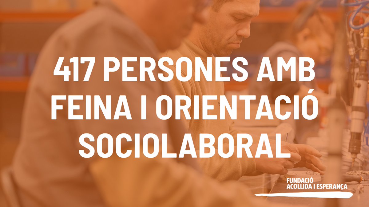 Fundació Acollida i Esperança tweet media